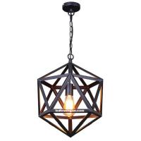 Đèn thả khung sắt hình đa diện